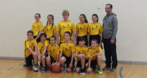 Money in Motion is Sponsoring the U12 Basket Ball team in Sudbury.